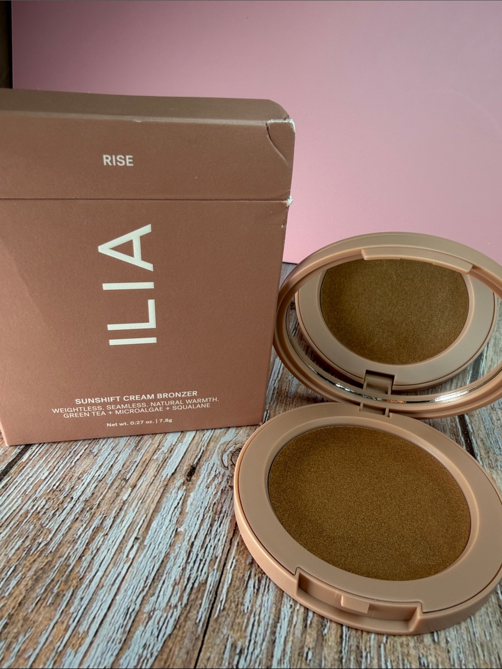 ILIA Sunshift Cream Bronzer - Rise (Warm Brown)
